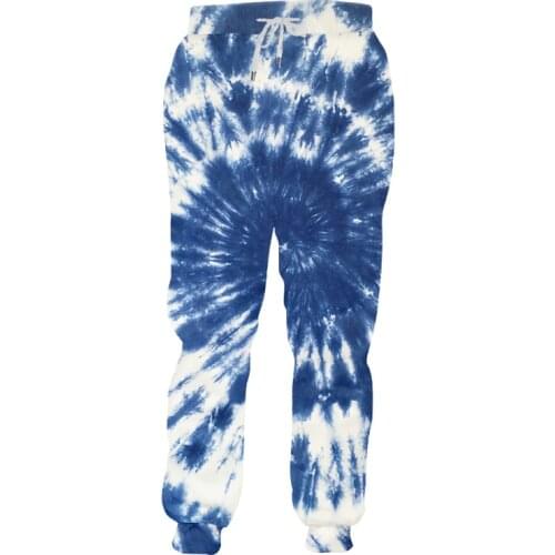 IFPD Tie Dye New Jogger Pants Spring And Fall Casual Loose Oversized 3D Print Men/women Hot Sale Polyester Sportspants Wholesale