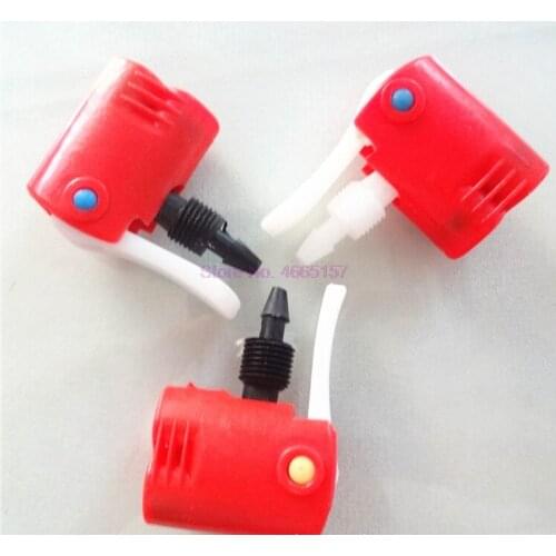 By DHL 500pcs Bicycle Bike Cycle Tyre Tube Replacement Dual Head Air Pump Adapter Valve