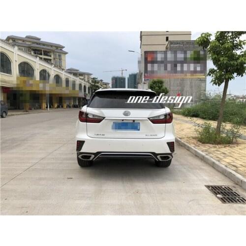 Fit for Lexus RX RX300/RX450h modified LX-MODE carbon fiber rear fog lamp frame lampshade