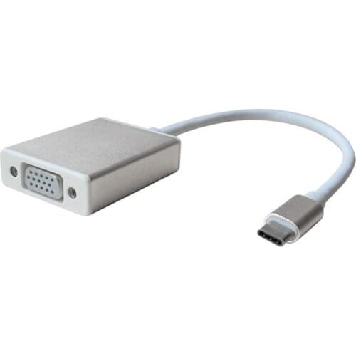 USB 3.1 Type C To VGA Adapter Conneting Digital Cable Reversible For Macbook 12 Inch Converter Adapters-15