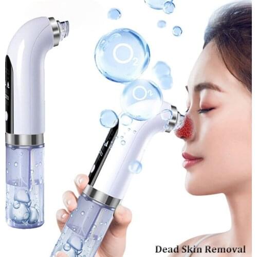 USB Rechargeable Small Bubble Remover Blackhead Water Cycle Pore Acne Pimple Removal Vacuum Suction Facial Cleaner Fast Delivery
