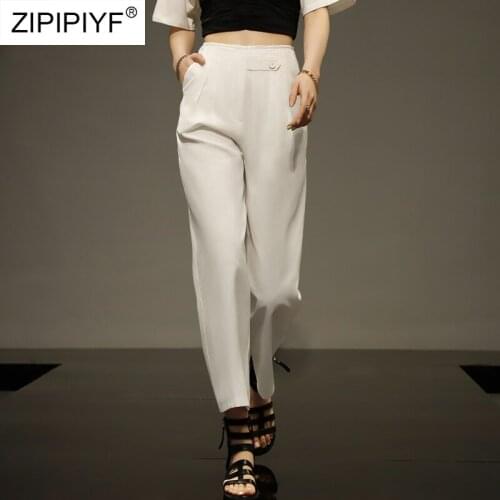ZIPIPIYF Women's Trousers Slacks