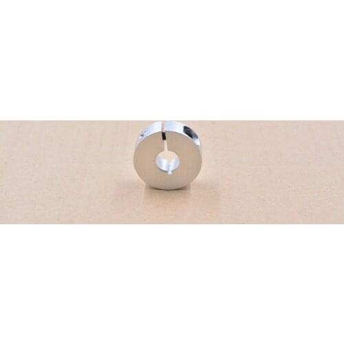 Aluminum alloy clamping ring opening type SCS25 25mm optic axis clap collar linear shaft seat 25mmx45mmx12mm 1pcs