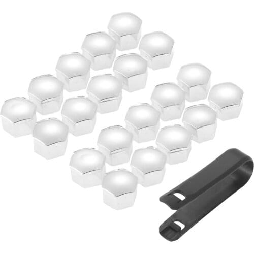 20Pcs Anti-Rust Car Wheel Nut Caps Auto Hub Screw Cover 17 19 21mm Bolt Rims Exterior Decoration Socket Protection Covers Caps