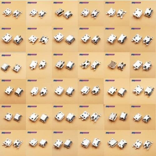 36Model 360pcs Micro USB 5 Pin Jack Micro USB Socket Micro USB 5P Jack Connector Port For Samsung Lenovo Huawei ZTE HTC ect
