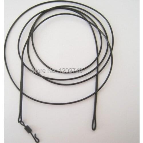 5 X Lead Free Leaders-Leadcore Alternatives-With Quick Change Swivel-Length 70 CM