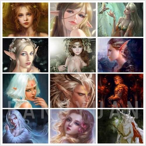 5D Diy Diamond Mosaic Anime Figures Painting Full Square Picture of Rhinestones Embroidery Icons Cartoon Cross Stitch Kits