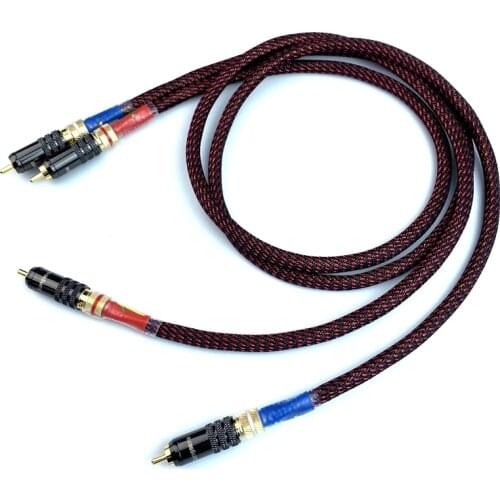 Audio RCA Cable HI-End Western Electric Hifi Rca Cables for Home Theater DVD CD Amplifier