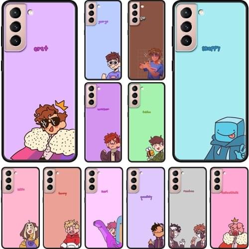 Dream Smp Phone Case for Galaxy S20 FE S10 S9 Plus S10e Fundas Protective Coque Cover for Samsung S21 Ultra Shell