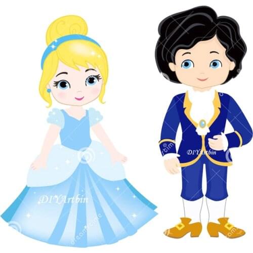 Prince and princess Metal Cutting Dies Scrapbooking DIY Album Paper Card Craft Embossing Stencil Dies