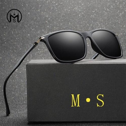 MS Fishing Polarized Sunglasses For Men Driver Wholesale Sunglasses Men Anti UV Driving Glasses Men gafas de sol de los hombres