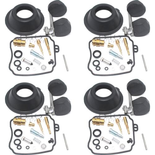 4set for XVZ1300CT 1996-1999 XVZ1300AT XVZ 1300 XVZ1300 A 1300C 1300A Motorcycle carburetor repair kit air screw