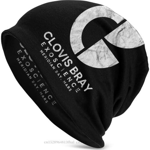 Destiny 2 New Light Titan Hunters Beanie Hats Clovis Bray Exoscience Knitted Hat Bonnet Skullies Beanies Caps Men Womens