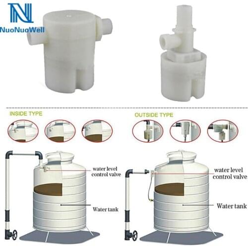 NuoNuoWell Irrigation Water Auto Supply Systerm Water Level Control Valve Water Tank Animal DrinkingToilet Wide Use Connectors