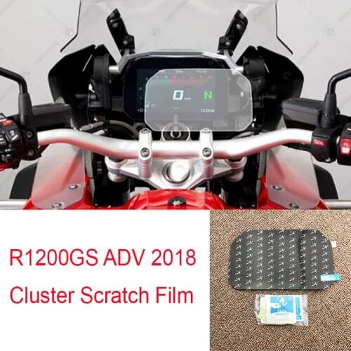 For BMW R1200GS Adventure 2018 Cluster Scratch Protection Film Speedometer Screen Protector Film R1200GS ADV 18