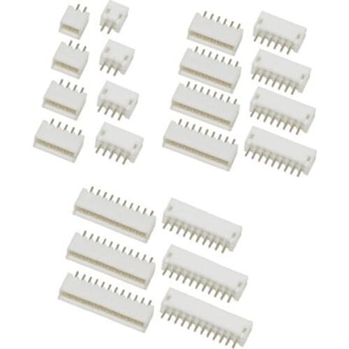 20Pcs JST ZH 1.5mm 2P/3P/4P/5P/6P/7P/8P/9P/10P Straight pin Female Connector