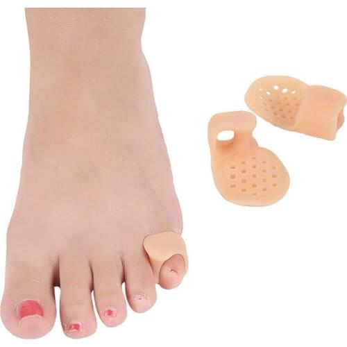 Silicone Gel Foot Toe Separator Straightener Thumb Hallux Valgus Corrector Orthopaedic Foot Protector Bunion Adjuster Feet Care