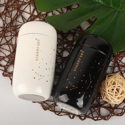 304 Stainless Steel Vacuum Flask Mini Cute Thermos Cup Starry Sky Cup Pocket Cup Portable Children Cup