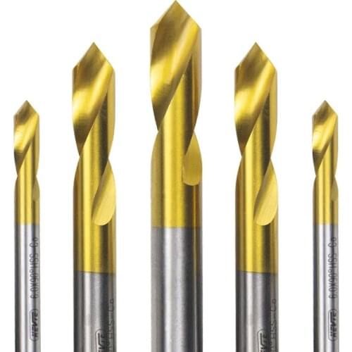 1/5/10PCS 3mm 4mm 5mm 6mm 8mm 10mm 12mm 16mm 90Degree Centering Drill for Machining Hole Drill Chamfering Tools high speed steel