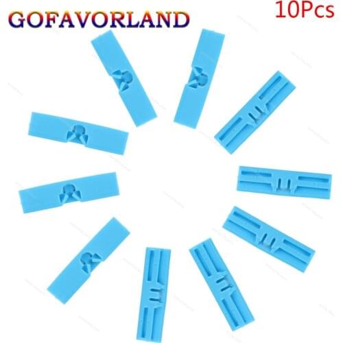 10Pcs 75545-53011 Windshield Moulding Clips Blue Fit For Lexus GX460 2010-2016 IS-F 2008-2014 IS250 IS350 2006 2007 2008-2013