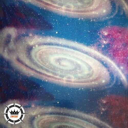 6.6FT/19.7FT/32.8FT length water transfer pringting film Width 1.64FT galaxy hydro film H196