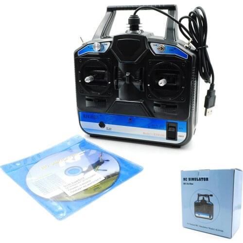 8CH RC Flight Simulator support Realflight G7 Phoenix 5.0 XTR remote control helicopter fixed-wing drone Mode 2