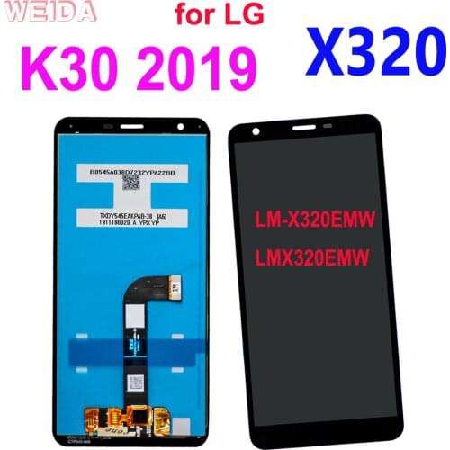 AAA+ 5.45 " for LG K30 2019 LCD X320 LM-X320EMW LMX320EMW Touch Screen Digitizer Assembly for LG X320 Display Replacement