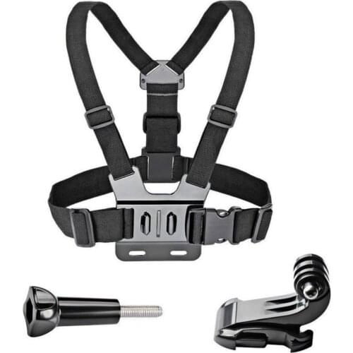 For GoPro Accessories Adjustable Chest Mount Harness Chest Strap Belt for GoPro HD Hero 8 7 6 5 4 3+ SJ4000 SJ5000 Sport Camera