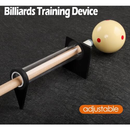 Billiards Stroke Trainer Balancer Snooker Aiming Practice Tool Rod Exerciser Cue Training Device Adustable Altitude Training