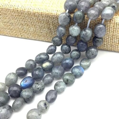 Hot New Bead Labradorite Bead 6-8 mm Shinning Light Smooth Bead String DIY Jewelry Making Supplies