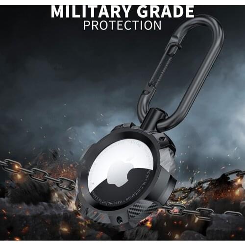 Apple Airtag Case TPU Shockproof Sleeve For Airtag Loction Tracker Airtag Keychain Protective Cover Anti-scratch Anti-lost Shell