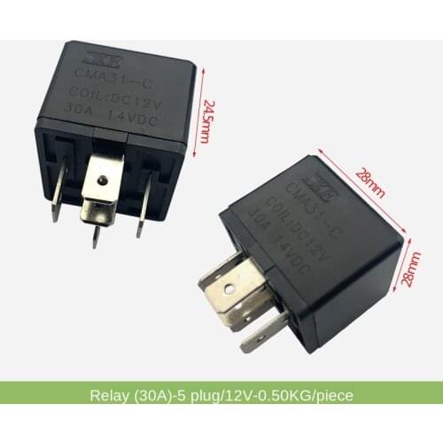 For High Quality Forklift Accessories (Time/Safety/Start/Micro) Relay CMA31 5 Plug/12V/30A High Quality Forklift Accessories