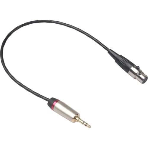 3.5mm Jake Stereo Male Plug Connector Cable to Microphone XLR Audio 3Pin Jack Speaker Mini XLR Female for HDTV DVD