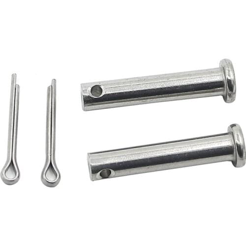 Motorcycle 8mm Front Rear Foot Peg Mount Pin Kit Step Footrest Pin Mount Cotter for Yamaha Suzuki Honda BMW R6 r1 FZ1 FZ6 FZR600