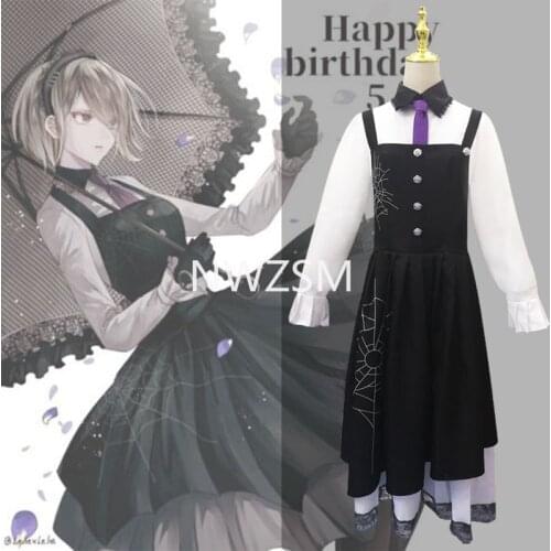 Anime Danganronpa V3 Tojo Kirumi Cosplay Costume Japanese Game Anime Uniform Suit Outfit Clothes Halloween Cosplay