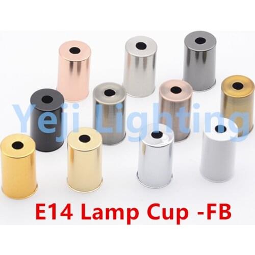 E14 lamp holder cover Retro vintage E14 socket lamp holder iron lamp cup for candle light chandelier led pendant light bases DIY