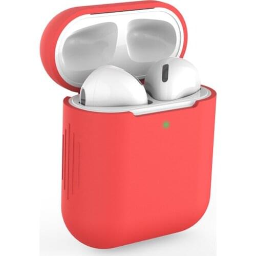 Soft Silicone Bluetooth Earphone Case Airpods 1 2 Cheap Protective Cover for Air Pods Charging Box