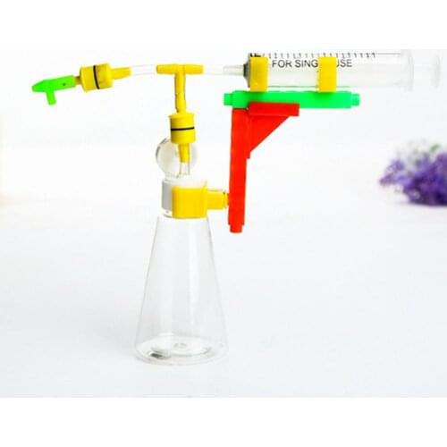 Pump Toy Creative Self Assembly Plastic Educational Inflator Making Kit for Kids