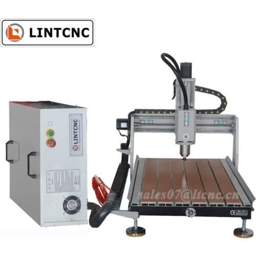 Mini Desktop Light Weight 6090 9012 1212 CNC Router Advertising Metal Engraving Machine for Wood Art Work