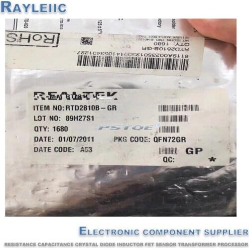 Non-counterfeit.NEW Original RTD2810B-GR RTD2810B RTD2810 QFN In Stock