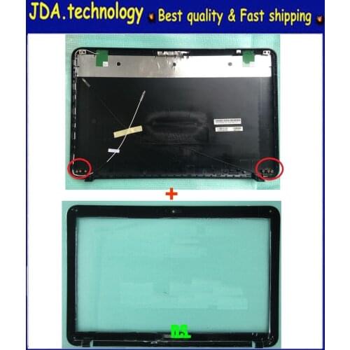 MEIARROW NEW LCD back shell Bezel cover For TOSHIBA L850 L855 C850 C855 C855D back cover &front bezel cover
