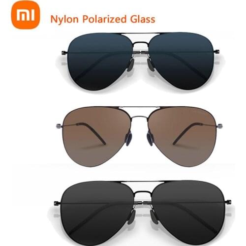 Xiaomi Turok Steinhardt TS Brand Nylon Polarized Stainless Sunglasses Lenses Colorful RETRO 100% UV-Proof Glasses for Travel