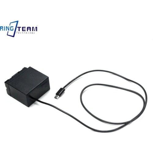 PD to D54S Dummy Battery D54S DC Coupler for CGA-D54 AG-DVC180A AG-DVC30 CGA-D54SE / 1B VW-VBD5 CGP-D54S CGR-D54S