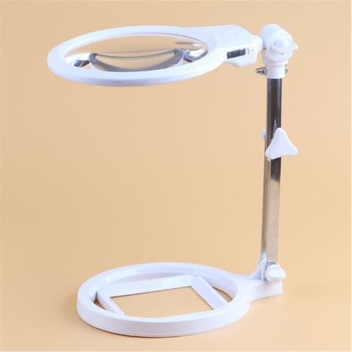 BIJIA Foldable Illuminated Magnifying Glass MG3B-1A Desktop Magnifying Glass