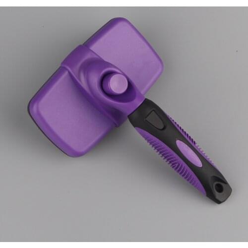 Pet Supplies Hair Removal And Floating Hair Large Retractable Knot Opening Comb For Cats And Dogs Pet Cleaning And Grooming Comb
