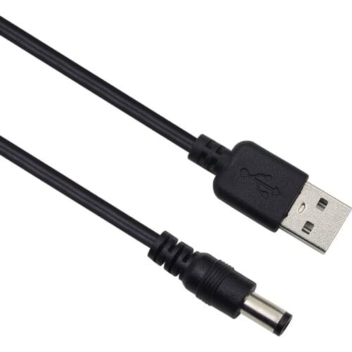 USB Power Adapter Charger Cable Cord For Electrohome EAAC475W Alarm Clock Radio