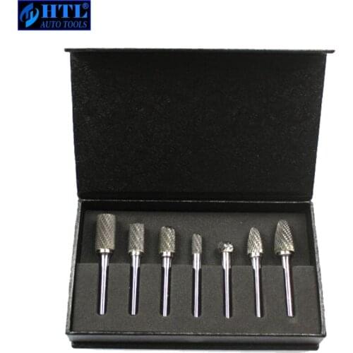 3Pcs /7pcs HSS Tungsten steel Rotate Grinding Polishing Head Wood Engraving Cutter Tool