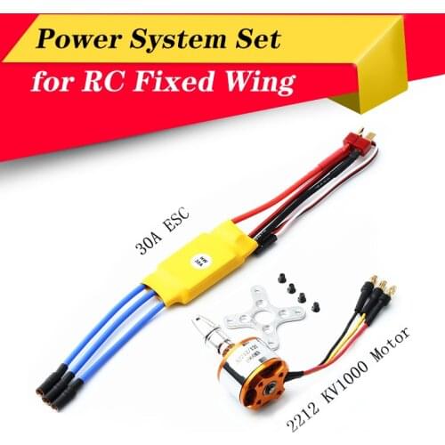 XXD A2212 1000KV/1400KV/2200KV Brushless Motor 30A ESC Motor Speed Controller Combo Set for RC Fixed Wing Plane Helicopter