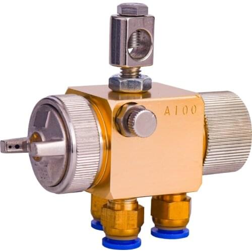 Japan A-100 Spray Nozzle A100 Spray Gun Atomization Mini Automatic Paint Spray Gun for Plastic Machine fpr Small Object