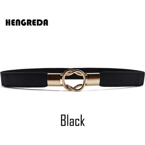 2019 Dresses Waist Belt for Women Girls Retro Stretch Ladies Elastic Waist Belt Plus Black Dress Accessories for Pant Sweater